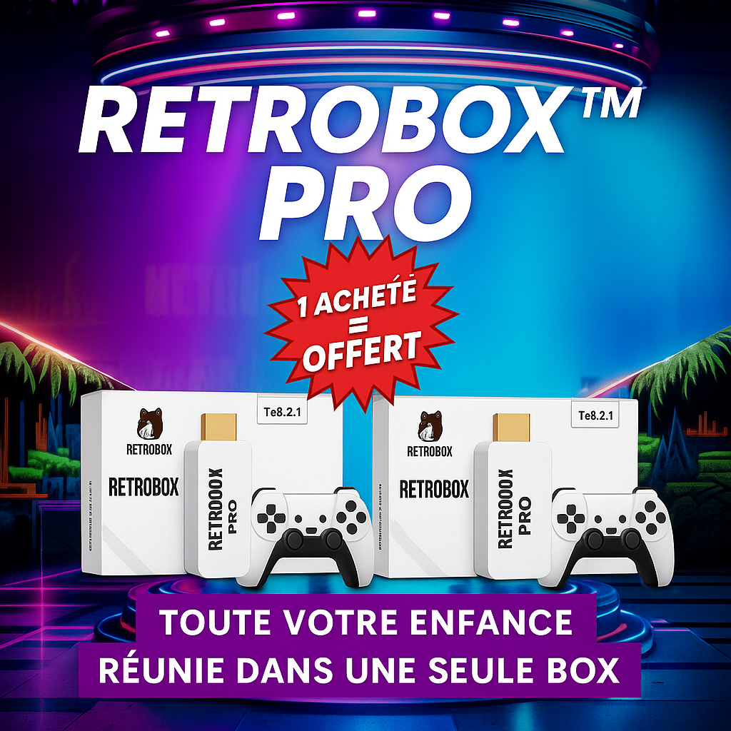 RetroBox™ PRO | Toute votre enfance dans une seule box