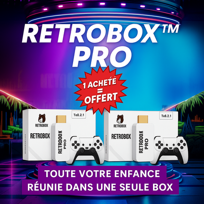 RetroBox™ PRO | Toute votre enfance dans une seule box
